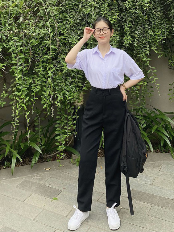 tan sinh vien nu nen mac gi di hoc.2