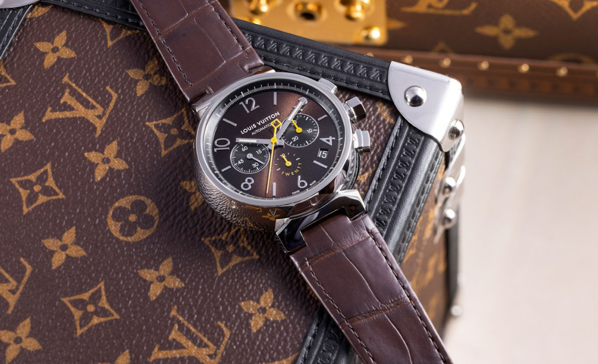 kham pha chiec dong ho tambour twenty chronograph dac biet cua louis vuitton.4