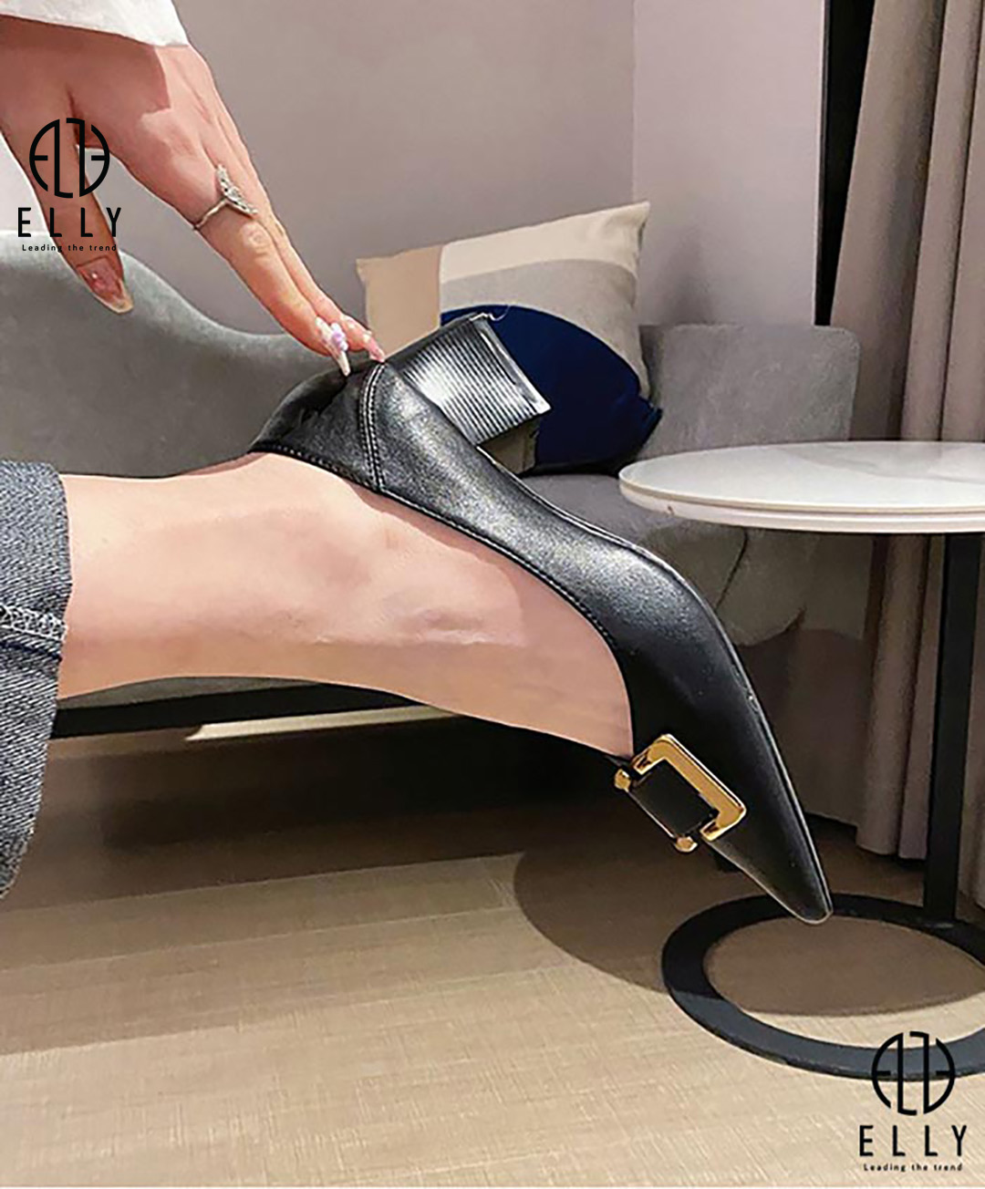 giay nu cao cap da that elly egt192 21 2