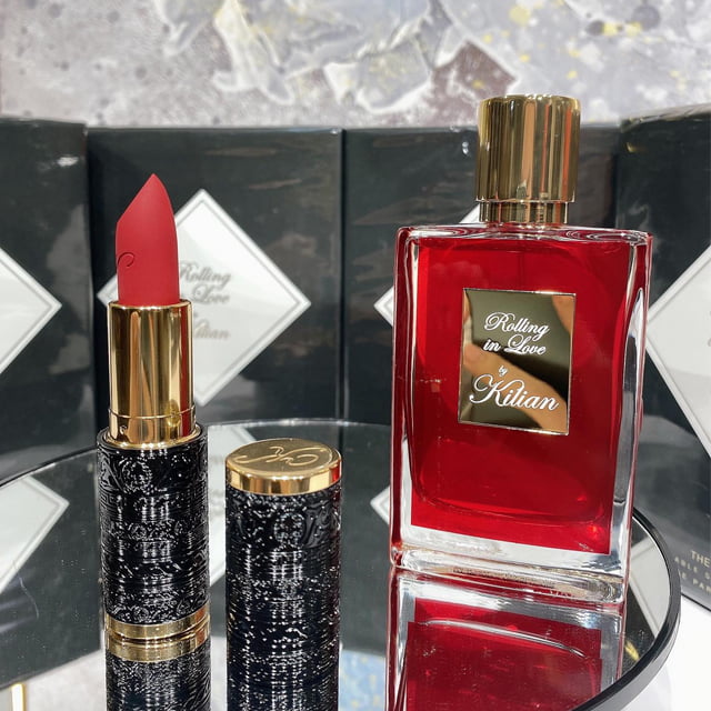 bo qua tang nuoc hoa kilian rolling in love son le rouge parfume the icons set