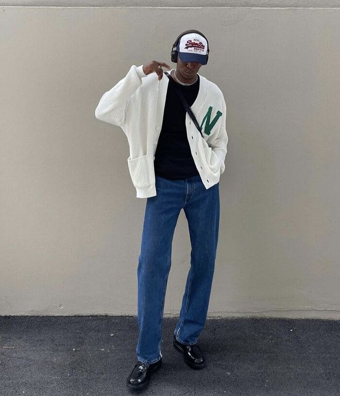 ban nam co mac duoc ao cadigan khong phoi do nhu the nao.5