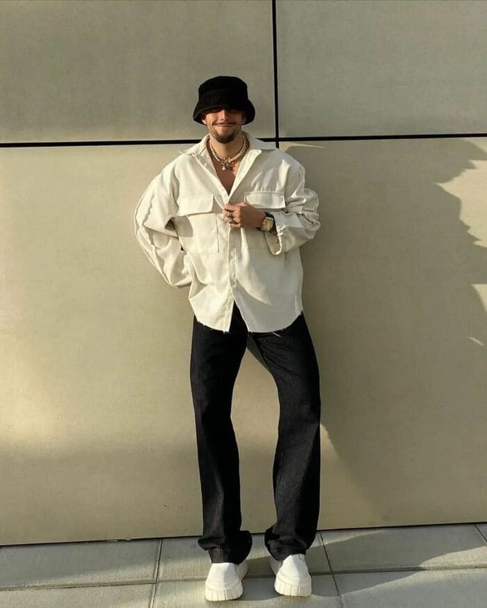 nhung cach phoi do voi quan ong rong nam phong cach.1