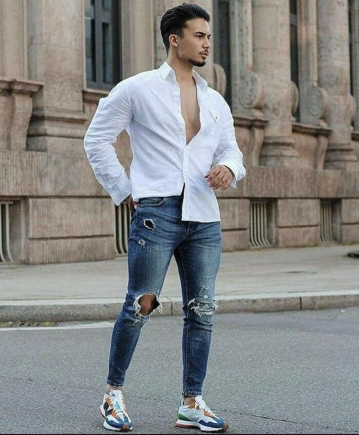 muon kieu phoi do voi quan jeans nam ma ban khong the bo qua.2