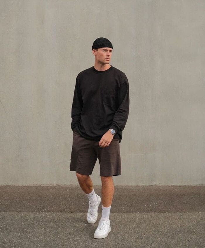 hoc cach phoi do voi ao sweater nam day nang dong va thu hut.4