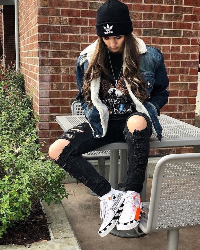 huong dan mix do mua dong voi giay the thao sneaker.6