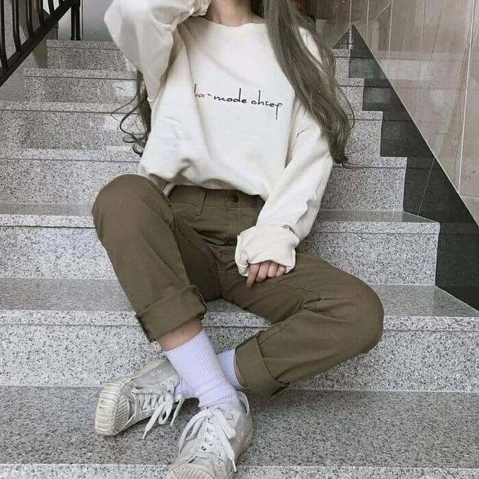 phoi giay voi quan kaki nu that phong cach.2