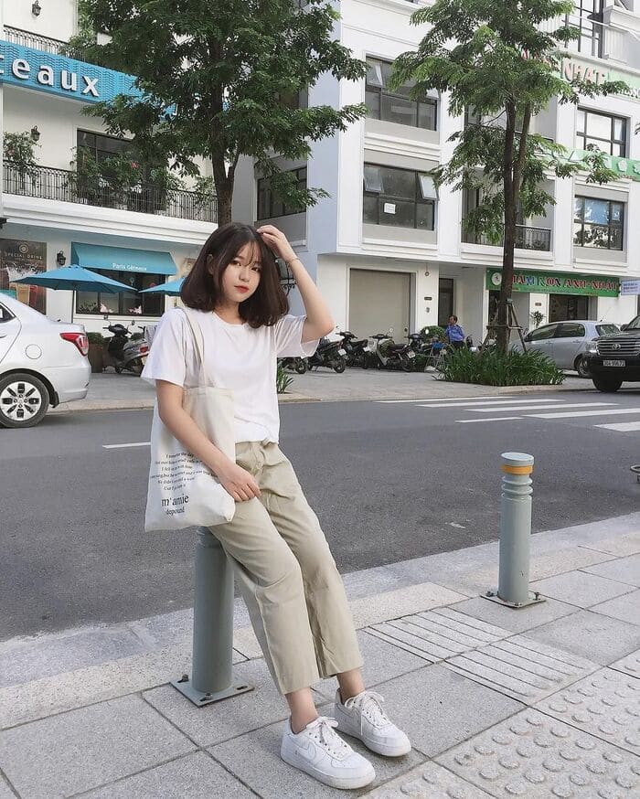 phoi giay voi quan kaki nu that phong cach.1