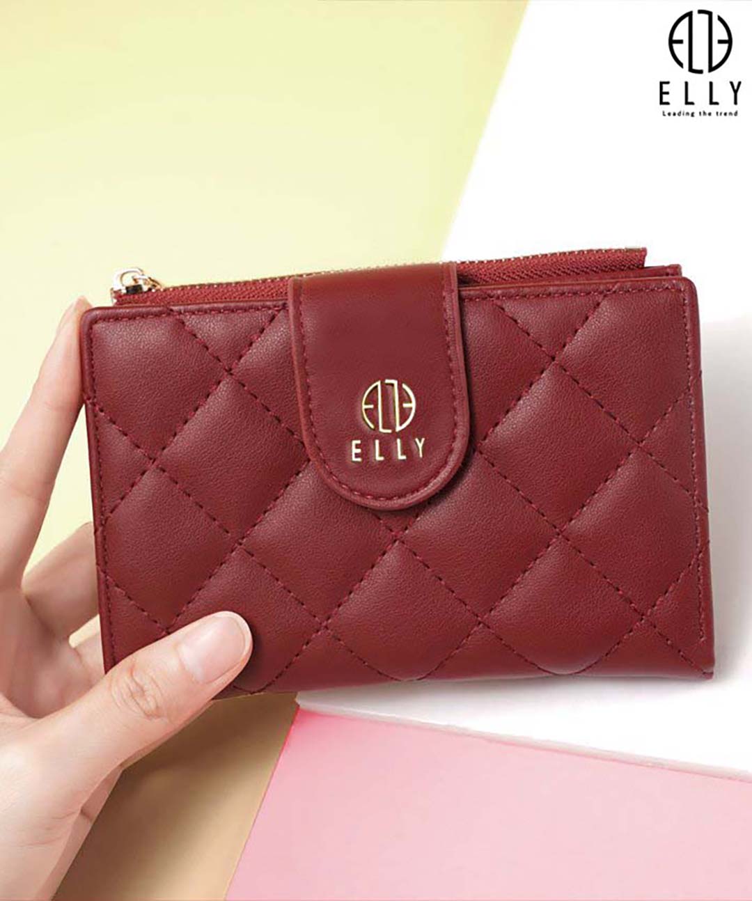 Ví da nữ thời trang ELLY – EVH96