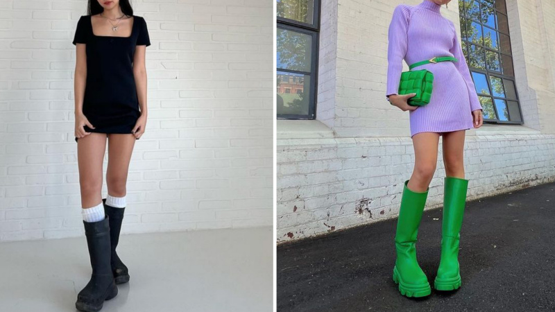 tim hieu ve boot cao su va cach phoi do nang tam phong cach thoi trang.4