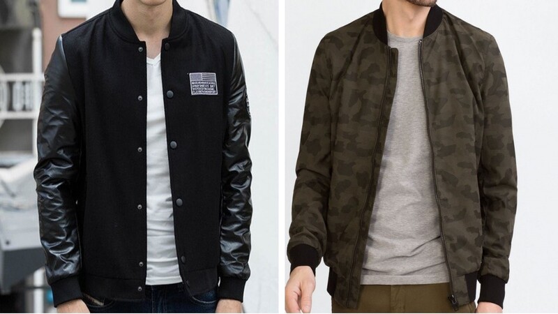 hoc cach phoi do voi ao bomber nam nu khi mua dong den.3