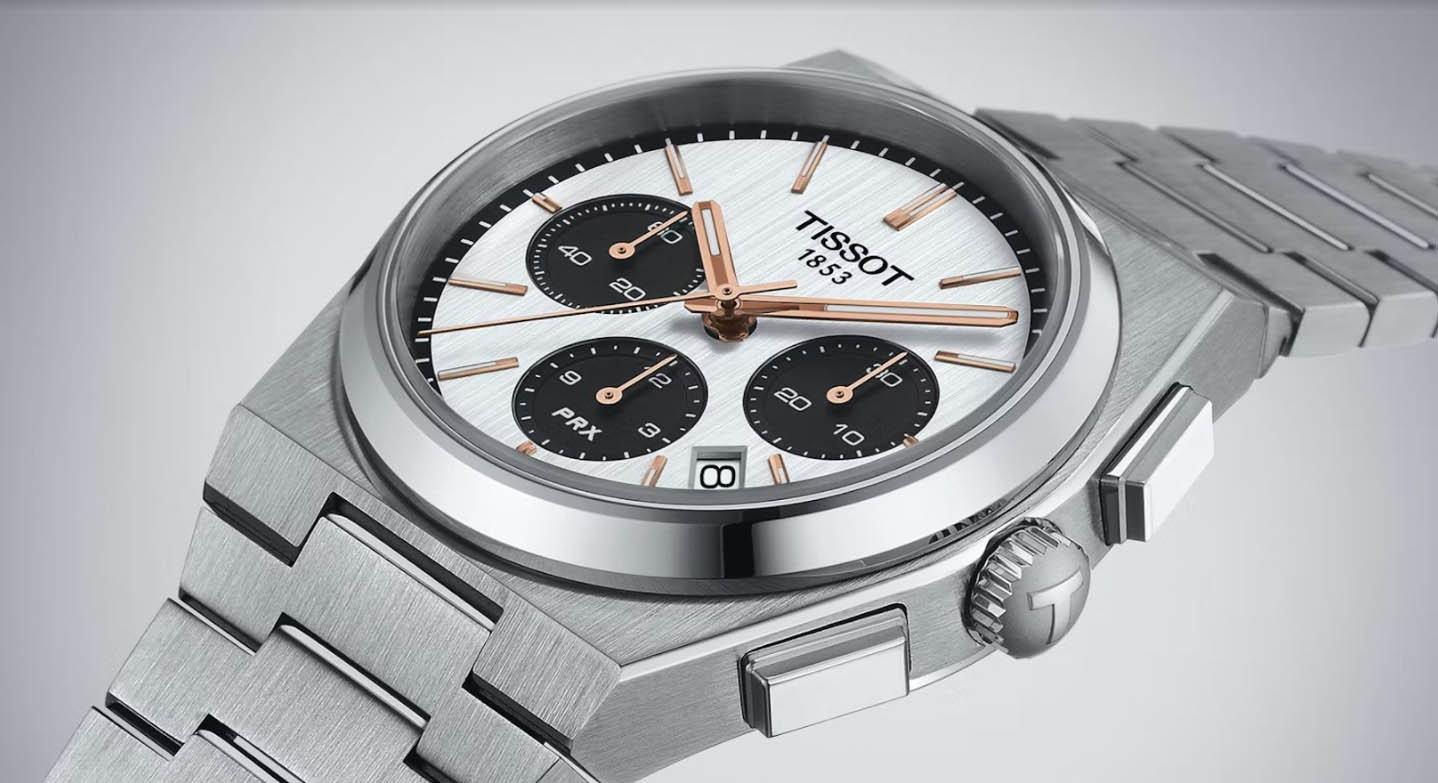 prx chronograph mat so panda thiet ke doc dao cua nha tissot.3