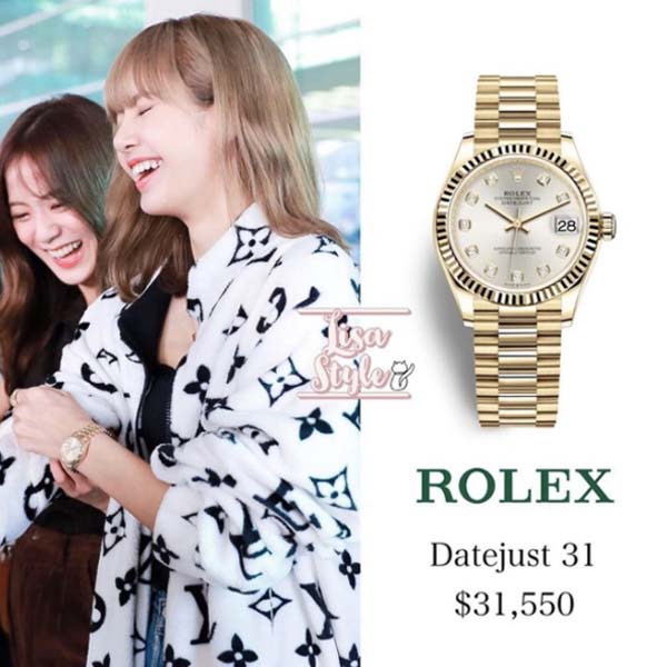 dan choi dong ho cao cap goi ten lisa blackpink.3