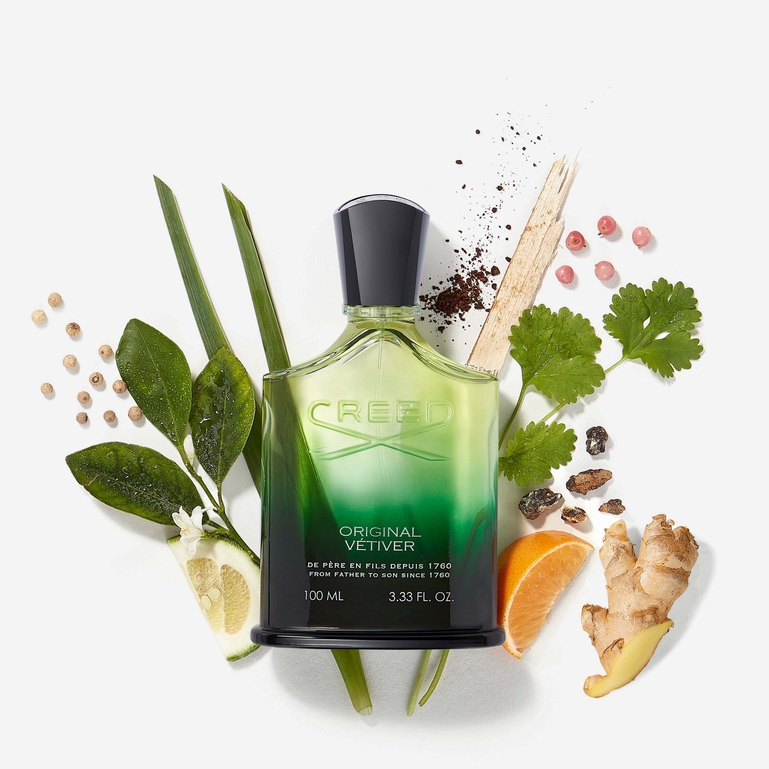 original vetiver 100ml ingredient