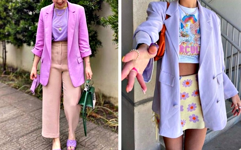 phoi do cuc dinh voi trang phuc mau tim trendy.1