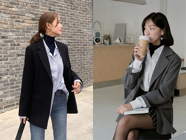 Cach phoi do voi ao so mi form rong va%CC%80 qua%CC%80n short.4