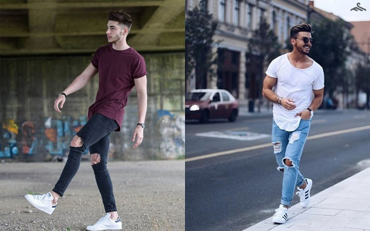 cach phoi do voi giay the thao trang theo tung phong cach.2