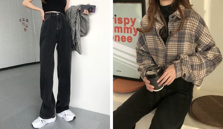 hoc cach phoi do voi quan jeans den cuc sanh dieu.3