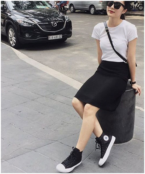 vay ket hop giay converse ban phoi cho co nang nang dong.5