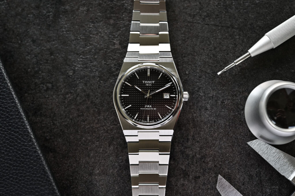 kham pha va tim hieu ve bst dong ho tissot prx.5