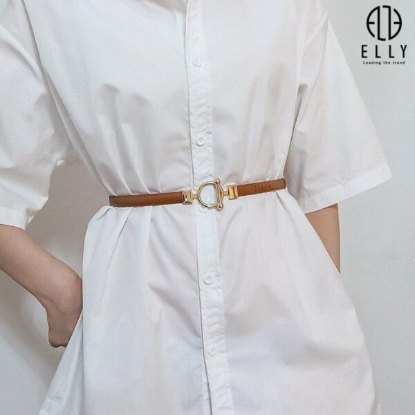 Dây lưng nữ cao cấp da thật ELLY – ED67
