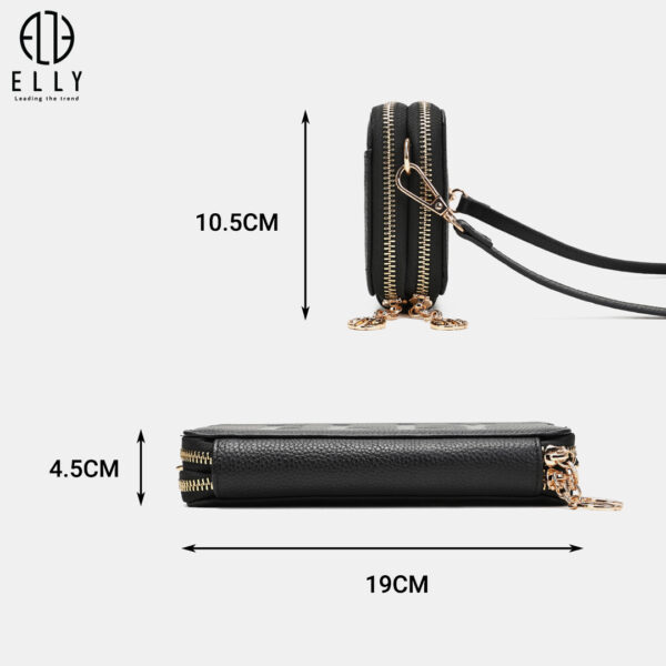 tui clutch nu cao cap da that elly ec64 12 3