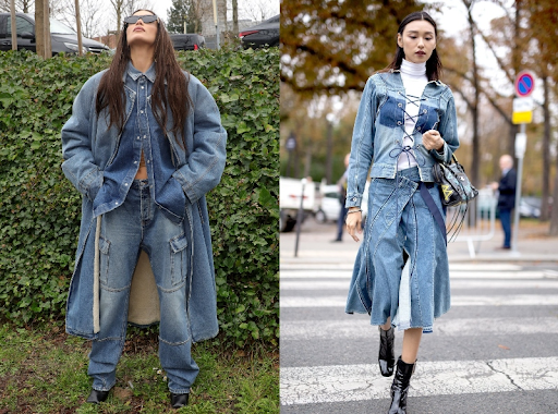 Phong cach Denim
