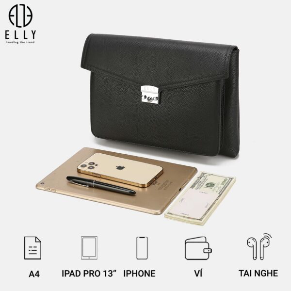 tui clutch nam da that elly homme ecm17 1 Sao chep