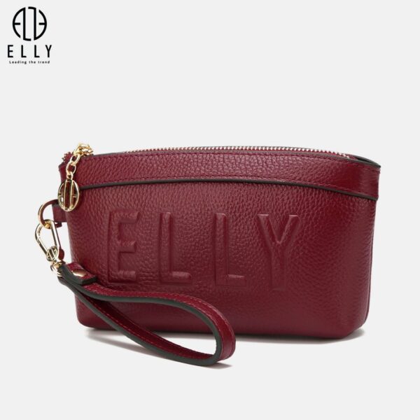 tui clutch nu cao cap da that elly ec63 12 1