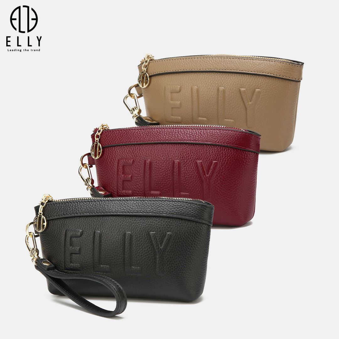 tui clutch nu cao cap da that elly ec63 34