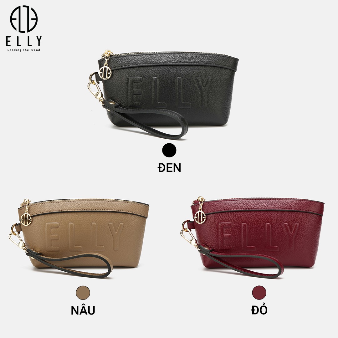 tui clutch nu cao cap da that elly ec63 33