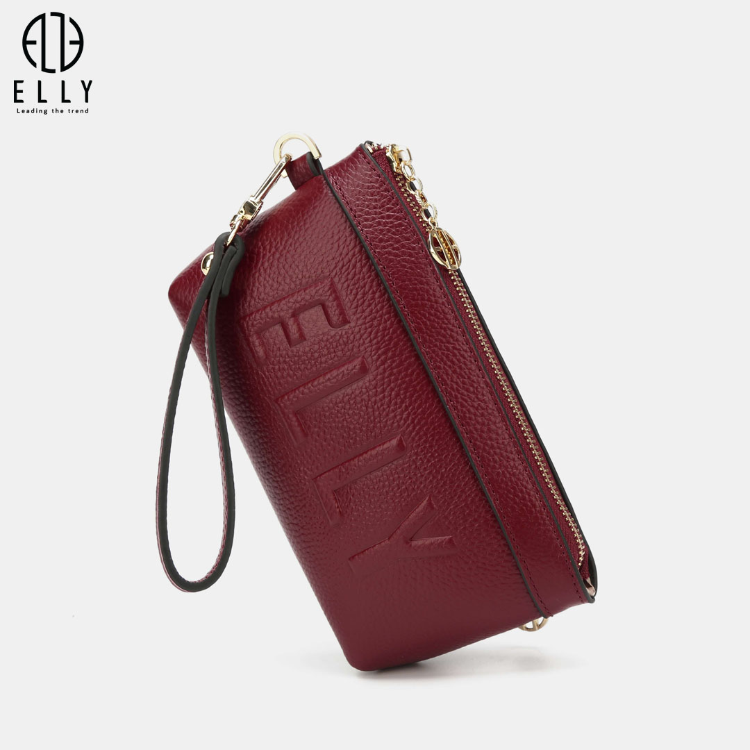 tui clutch nu cao cap da that elly ec63 15 1