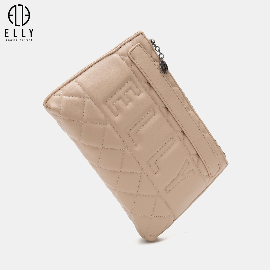 tui clutch nu cao cap da that elly ec70 9