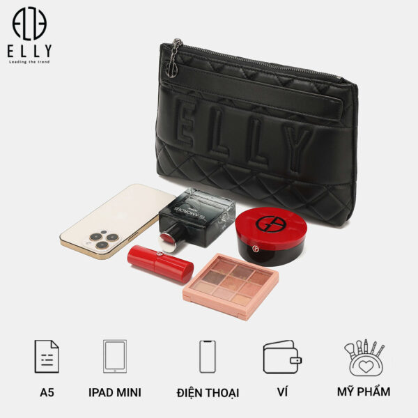 tui clutch nu cao cap da that elly ec70 26