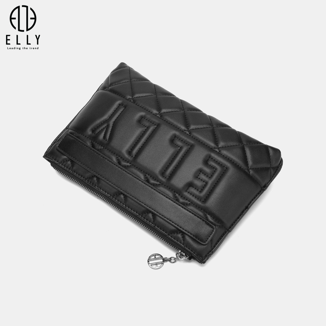 tui clutch nu cao cap da that elly ec70 8