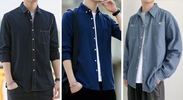 hoc cach phoi ao thun voi ao so mi nam.1