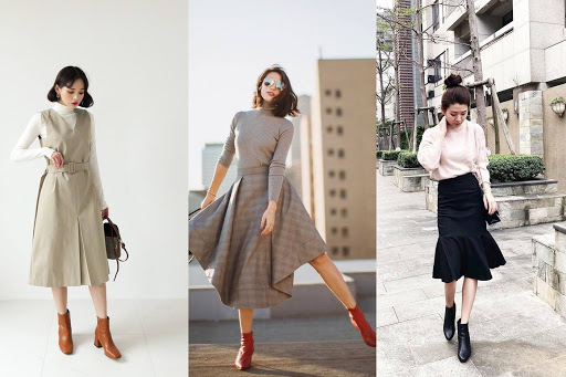 lua chon phu hop cho boots va vay dang dai.3