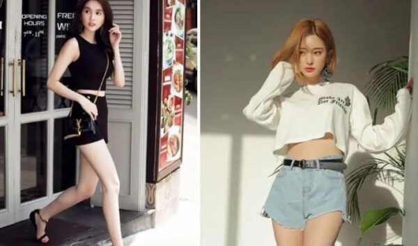 phoi do cung quan short nu cho mua he them thoai mai.2