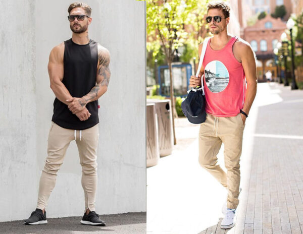 goi cach phoi quan jogger kaki nam ma ban khong nen bo qua.4