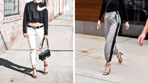 ban da thu phoi giay cao got voi trang phuc the thao chua.3