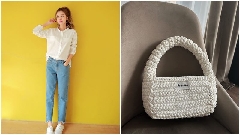 Những cách phối đồ với túi len mà nàng không thể bỏ qua | ELLY - TOP 10 ...