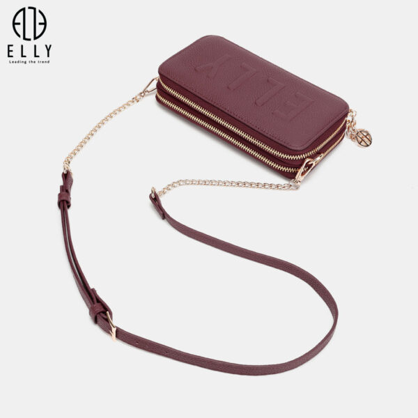 tui clutch nu cao cap da that elly ec64 9