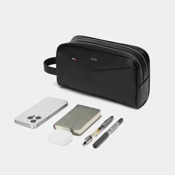 tui clutch nam cao cap da that lecos lc2 21