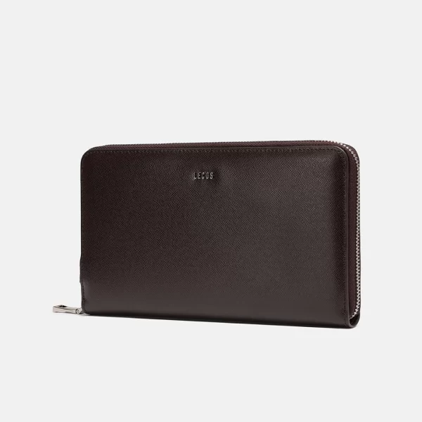 tui clutch nam cao cap da that lecos lc3 12 1