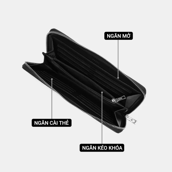 tui clutch nam cao cap da that lecos lc3 5