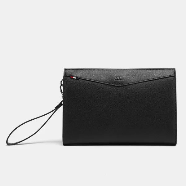 tui clutch nam cao cap da that lecos lc4 17