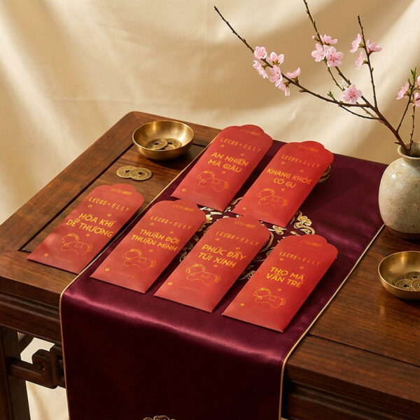 Bo phong bao li xi ELLY An Khang Hoa Thuan Phuc Tho 1