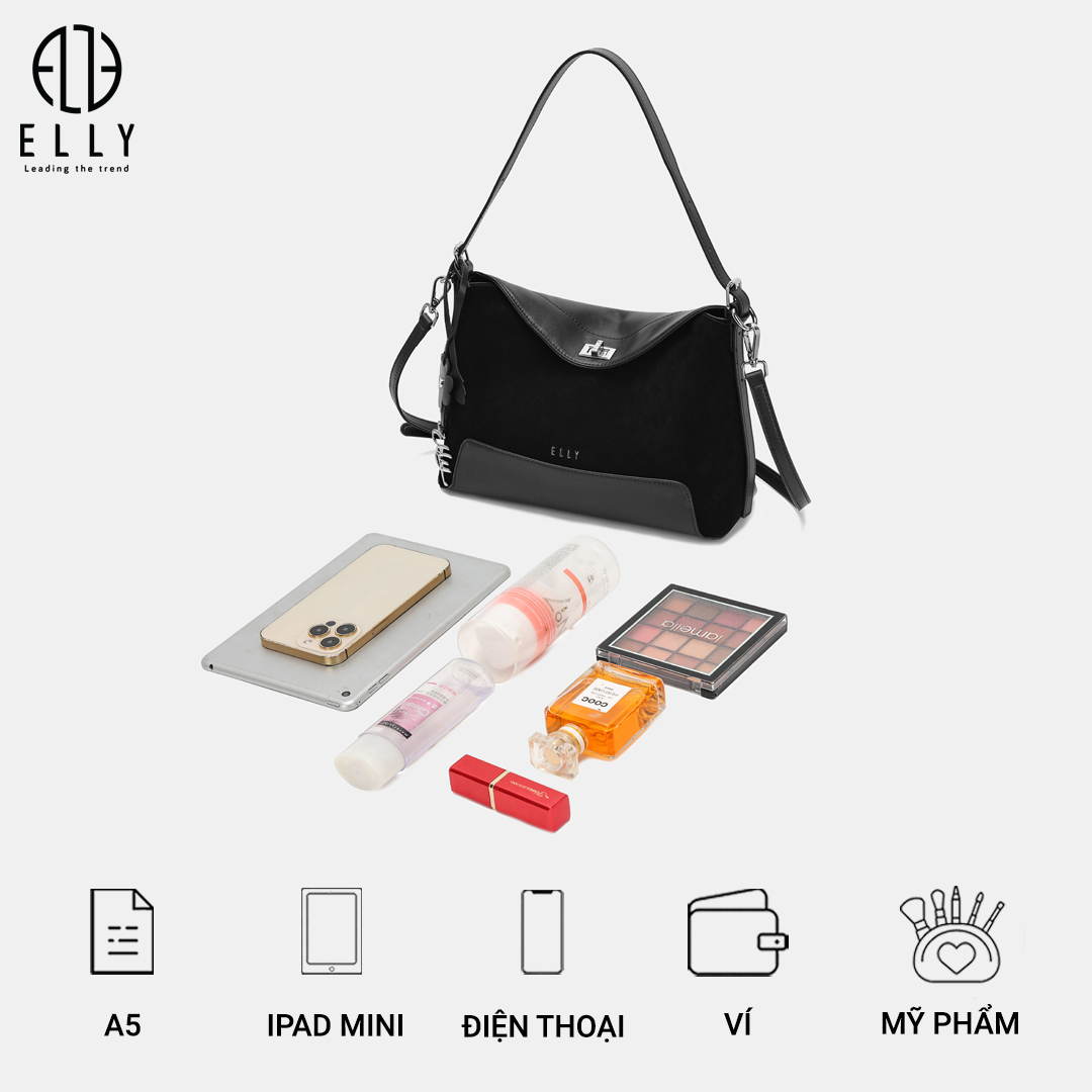 Túi sở hữu hệ thống ngăn chứa thông minh, cho phái đẹp mang theo đồ dùng cá nhân như ipad mini, điện thoại, ví, đồ cá nhân,..