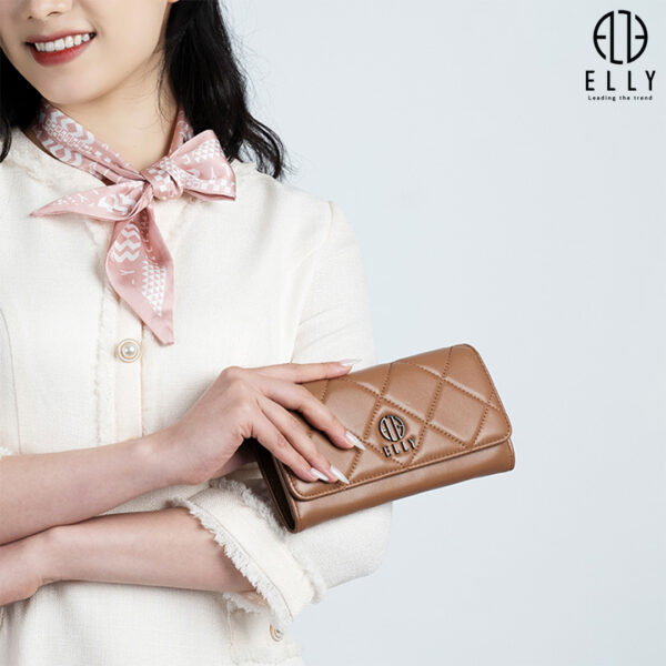 tui clutch nu cao cap da that elly ec67 25